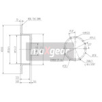 MAXGEAR Bremsscheibe