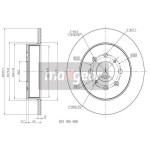 MAXGEAR Bremsscheibe