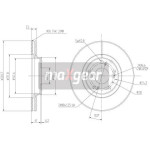MAXGEAR Bremsscheibe