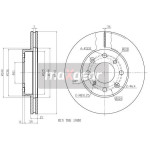 MAXGEAR Bremsscheibe
