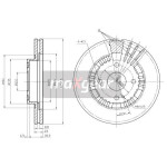 MAXGEAR Bremsscheibe