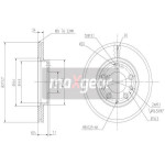 MAXGEAR Bremsscheibe