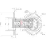 MAXGEAR Bremsscheibe