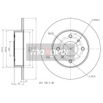 MAXGEAR Bremsscheibe
