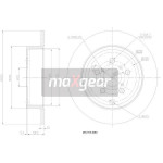 MAXGEAR Bremsscheibe