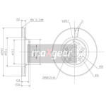 MAXGEAR Bremsscheibe
