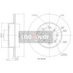 MAXGEAR Bremsscheibe