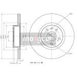MAXGEAR Bremsscheibe