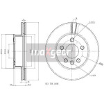 MAXGEAR Bremsscheibe