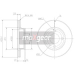 MAXGEAR Bremsscheibe