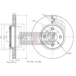 MAXGEAR Bremsscheibe