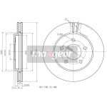 MAXGEAR Bremsscheibe
