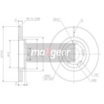 MAXGEAR Bremsscheibe