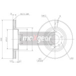 MAXGEAR Bremsscheibe