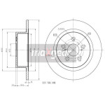 MAXGEAR Bremsscheibe