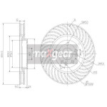MAXGEAR Bremsscheibe