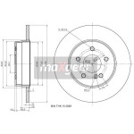 MAXGEAR Bremsscheibe