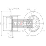 MAXGEAR Bremsscheibe