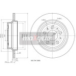 MAXGEAR Bremsscheibe