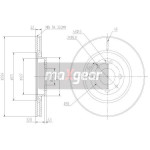 MAXGEAR Bremsscheibe