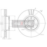 MAXGEAR Bremsscheibe