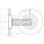 MAXGEAR Bremsscheibe