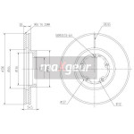 MAXGEAR Bremsscheibe