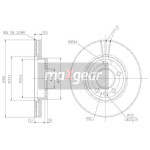 MAXGEAR Bremsscheibe