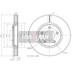 MAXGEAR Bremsscheibe