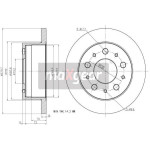 MAXGEAR Bremsscheibe