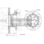 MAXGEAR Bremsscheibe