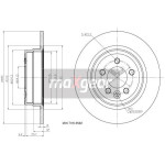MAXGEAR Bremsscheibe