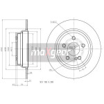 MAXGEAR Bremsscheibe