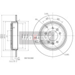 MAXGEAR Bremsscheibe