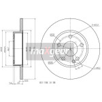 MAXGEAR Bremsscheibe