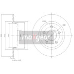 MAXGEAR Bremsscheibe