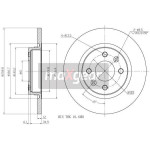 MAXGEAR Bremsscheibe