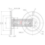 MAXGEAR Bremsscheibe