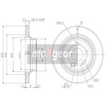 MAXGEAR Bremsscheibe