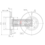 MAXGEAR Bremsscheibe