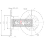 MAXGEAR Bremsscheibe
