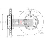 MAXGEAR Bremsscheibe