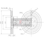 MAXGEAR Bremsscheibe