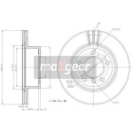 MAXGEAR Bremsscheibe