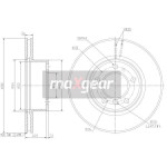 MAXGEAR Bremsscheibe