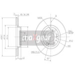MAXGEAR Bremsscheibe