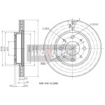 MAXGEAR Bremsscheibe