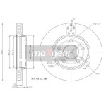 MAXGEAR Bremsscheibe