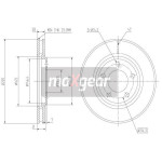 MAXGEAR Bremsscheibe