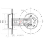 MAXGEAR Bremsscheibe